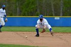 Baseball vs CGA  Wheaton College Baseball vs Coast Guard Academy during game one of the NEWMAC semi-finals playoffs. - (Photo by Keith Nordstrom) : Wheaton, baseball, NEWMAC